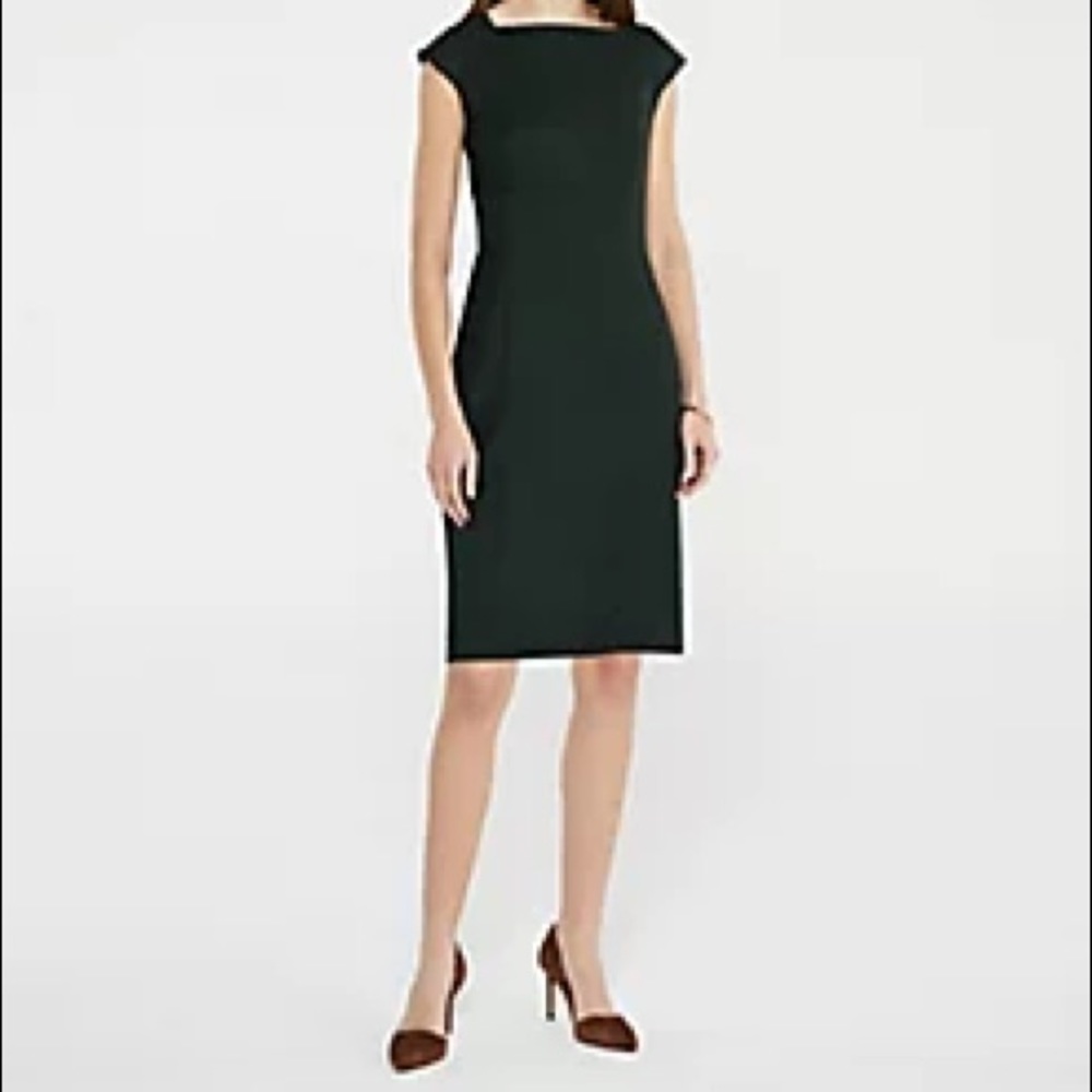 Ann Taylor Evergreen Sheath Dress